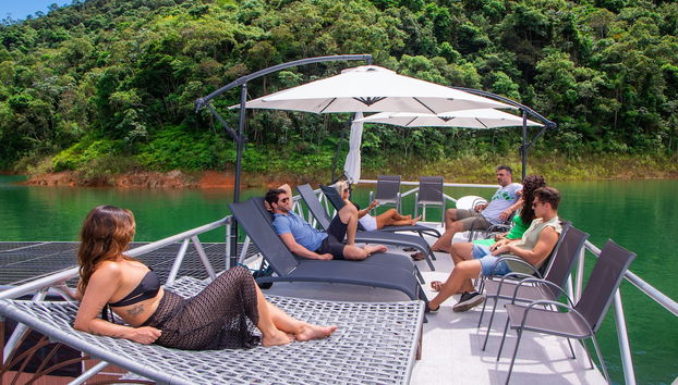 Sala de estar do lobby