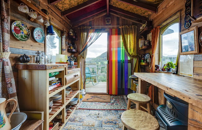 2 x Double Bed, Glamping Wagon in Dalby Forest - Foto 4