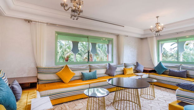 Sala de estar do lobby