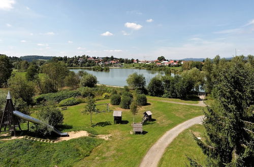 Photo 12 - Wooden Chalet with Terrace near Swimming Lake