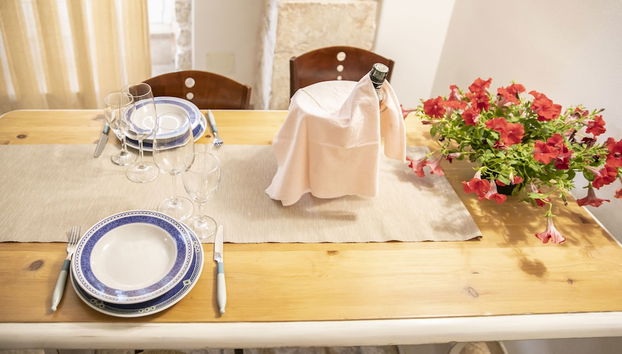 Essbereich im Zimmer