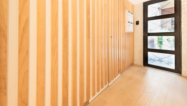 Interior entrance