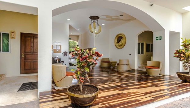 Zona de estar del vestíbulo