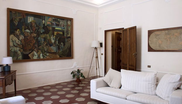 Sala de estar do lobby