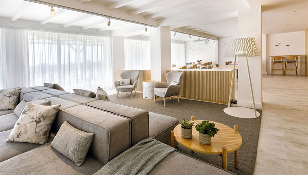 Sala de estar do lobby