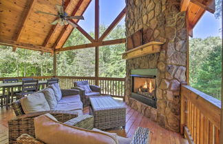 Photo 1 - Private Cabin w/ Furnished Porch on 2.7 Acres