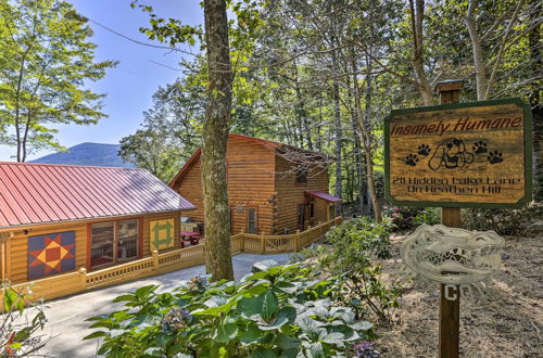 Photo 14 - Lovely Log Cabin + Bunkhouse w/ Views & Yard