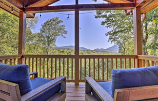 Photo 1 - Lovely Log Cabin + Bunkhouse w/ Views & Yard