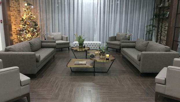 Sitzecke in der Lobby