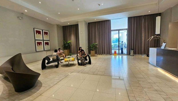 Sala de estar do lobby