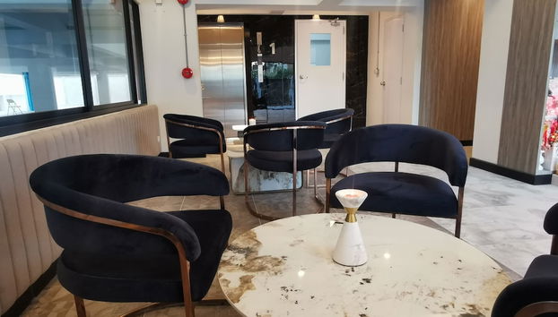 Sala de estar do lobby