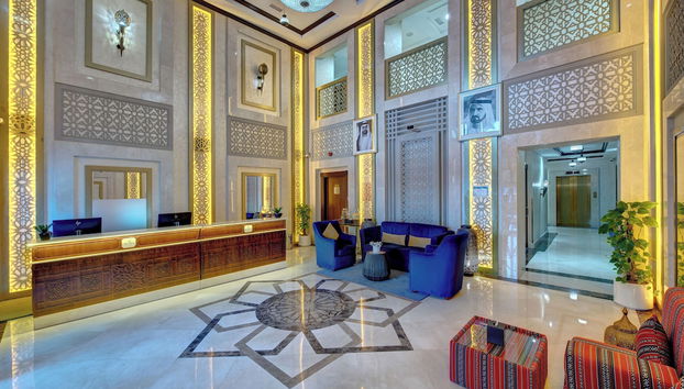 Sala de estar do lobby