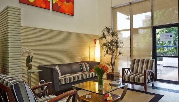 Sala de estar do lobby