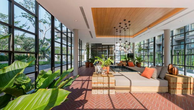 Sitzecke in der Lobby