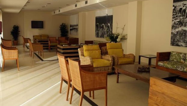 Sala de estar do lobby