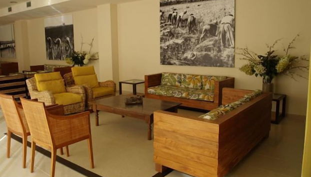 Sala de estar do lobby