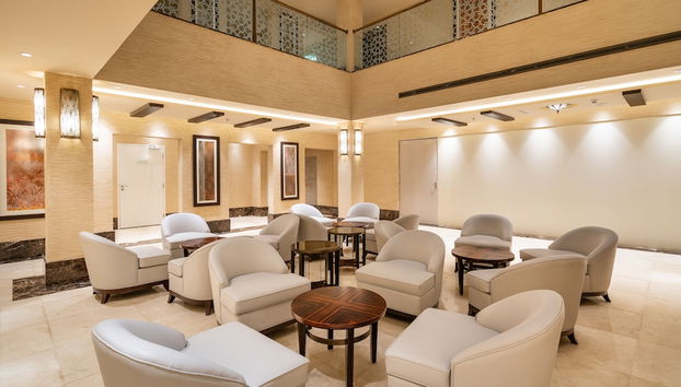 Sala de estar do lobby