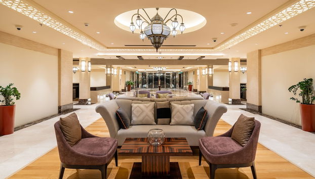 Sala de estar do lobby