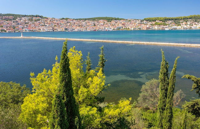 Skala Villa Yellow Large Private Pool Walk to Beach Sea Views A C Wifi - 2826 - Foto 39