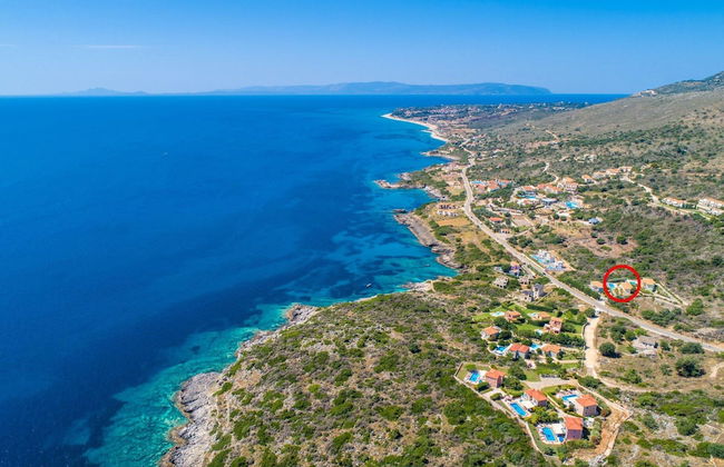 Skala Villa Yellow Large Private Pool Walk to Beach Sea Views A C Wifi - 2826 - Foto 35
