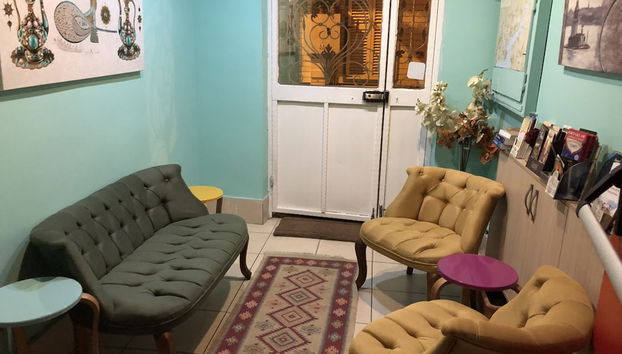 Sala de estar do lobby