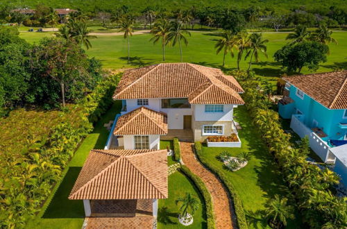 Photo 35 - Beautiful 5-bdr 2 Levels Villa for Rent in Punta Cana - Golf Front With Pool Jacuzzi Maid