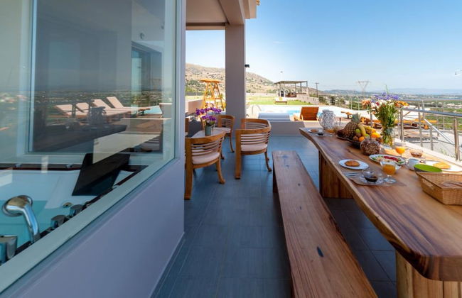 Villa Kedria with a panoramic ocean view - Foto 13