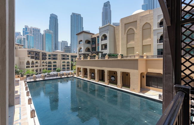 Lux BnB I Souk Al Bahar I Burj Khalifa Views - Foto 55