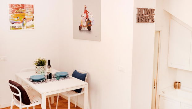 Essbereich im Zimmer
