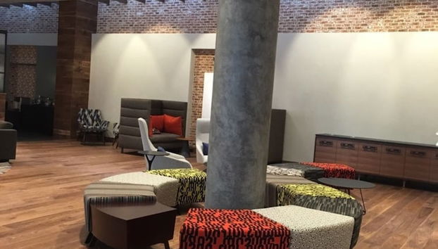 Sala de estar do lobby