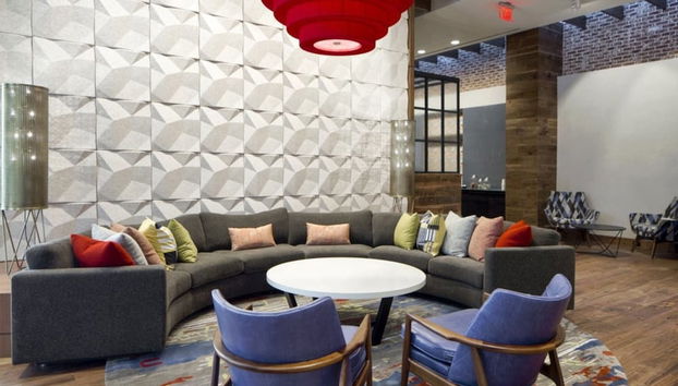 Sala de estar do lobby