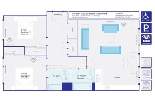 Photo 15 - Modern Two Bedroom Apartment