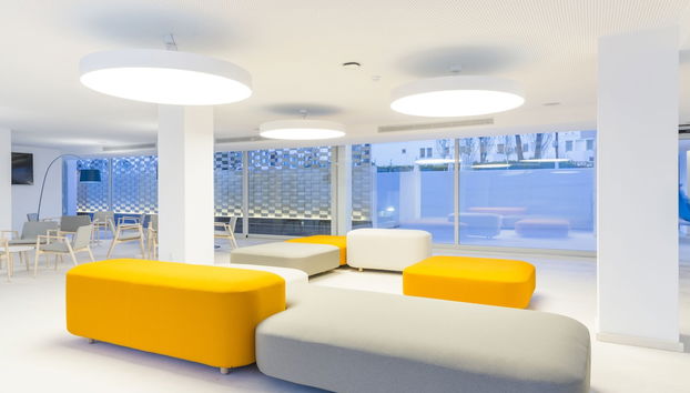 Sitzecke in der Lobby