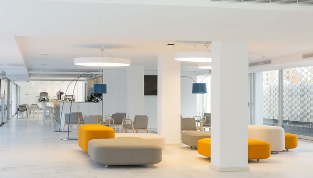 Sitzecke in der Lobby