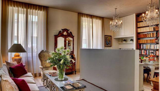 Sala de estar do lobby