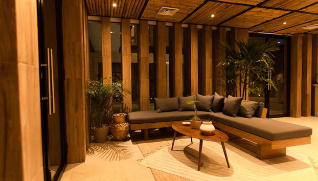 Sala de estar do lobby