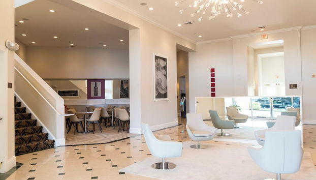 Sala de estar do lobby