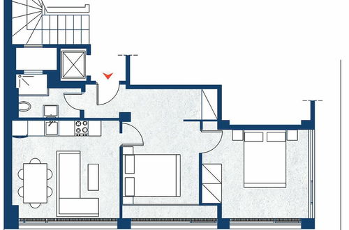 Foto 10 - Penthouse & Apartments by the Sea near Airport