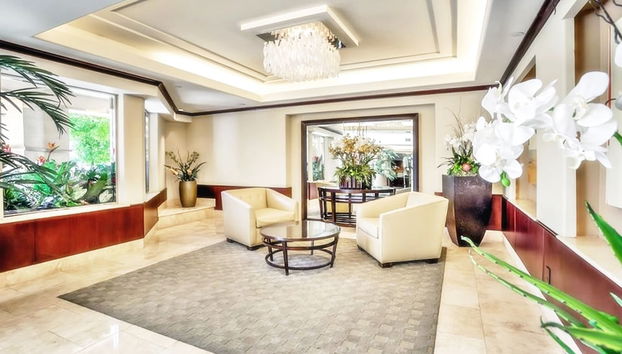 Sitzecke in der Lobby