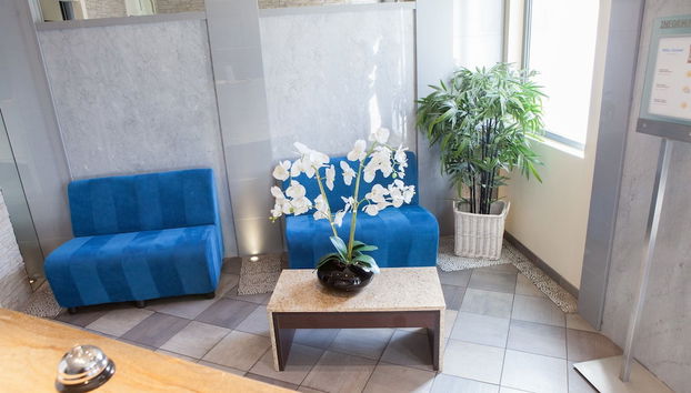 Sitzecke in der Lobby