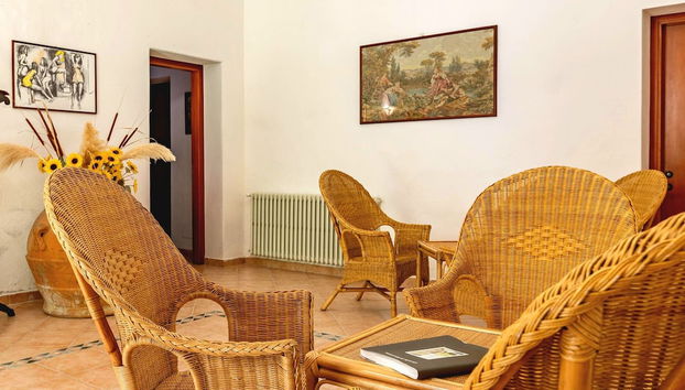 Agriturismo Lampugnano - Foto 3, Sitzecke in der Lobby