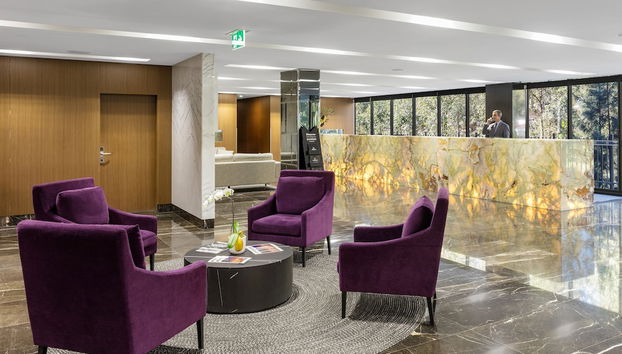 Lobby sitting area