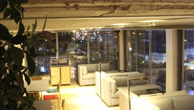 Sitzecke in der Lobby