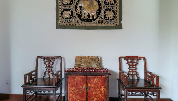 Sala de estar do lobby