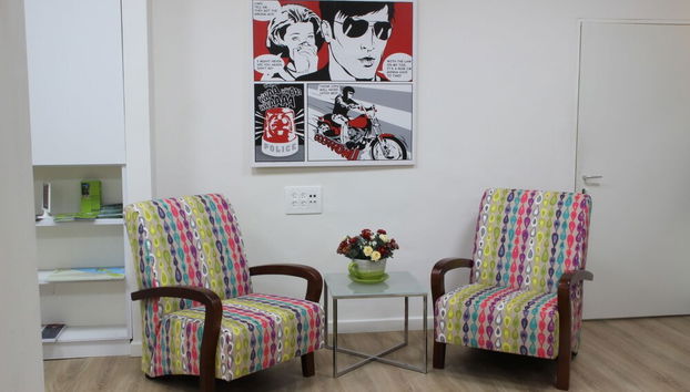Sitzecke in der Lobby