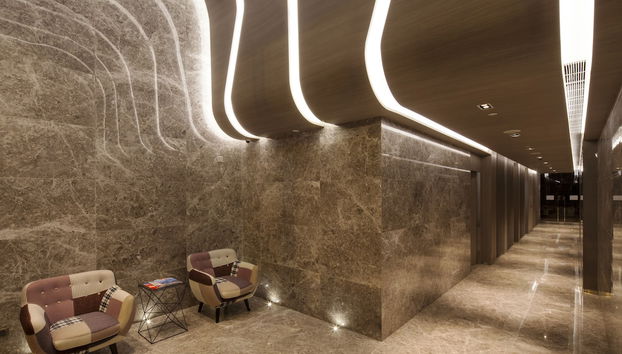 Sitzecke in der Lobby