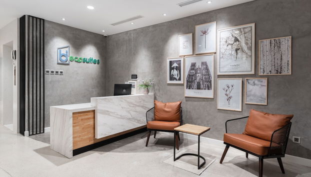 Sala de estar do lobby