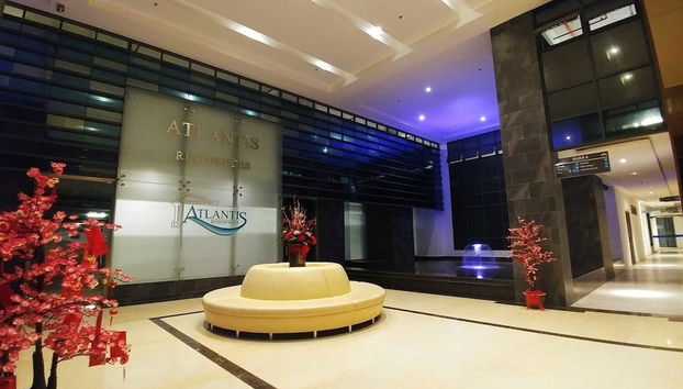 Sala de estar do lobby