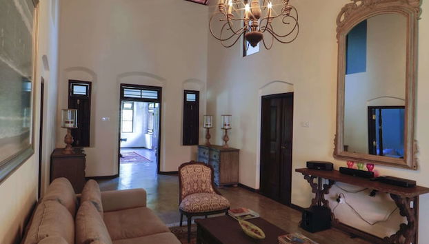 Sala de estar do lobby