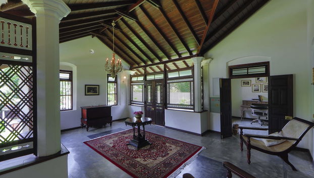 Sala de estar do lobby